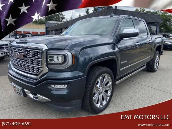 2017 GMC Sierra 1500 4x4 4WD Truck Denali  4dr Crew Cab 6.5 ft. SB