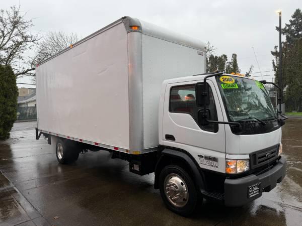2008 FORD LCF F550HD DIESEL 106K.MI.20X8FT.BOX+2500LB.LIFT TRUCK*SALE*