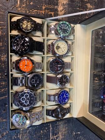 12 assorted watches mens