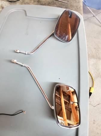 Harley Rectangular Long Stem Mirrors