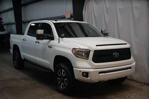 2019 Toyota Tundra Platinum // CrewMax // TRD // 1 Owner / Clean Title