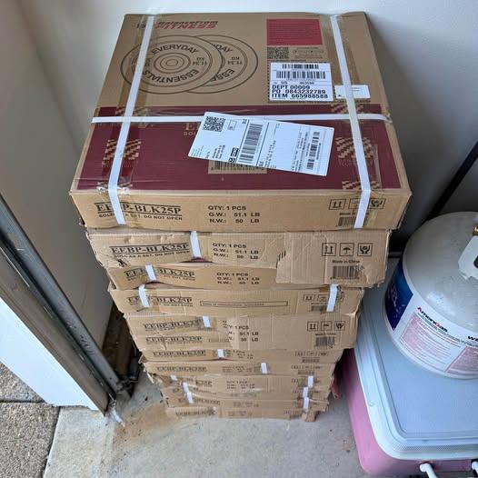 🔥BRAND NEW 50lbs plate set (2x 25lbs)🔥