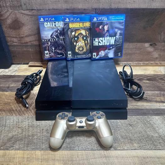 Sony PlayStation 4 CUH-1115A 500GB Black Console w/ DualShock 4, HDMI