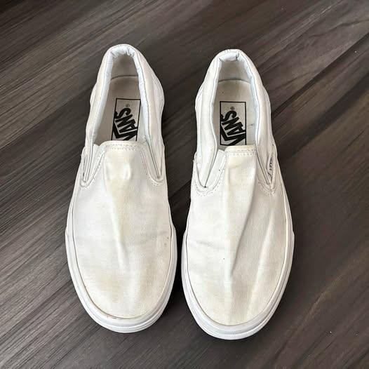 Vans Classic Slip On White Women's Size 5