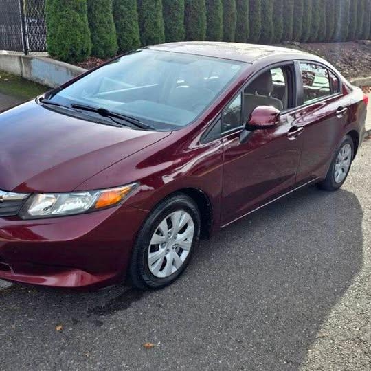2012 Honda Civic LX 4dr Sedan 5A
