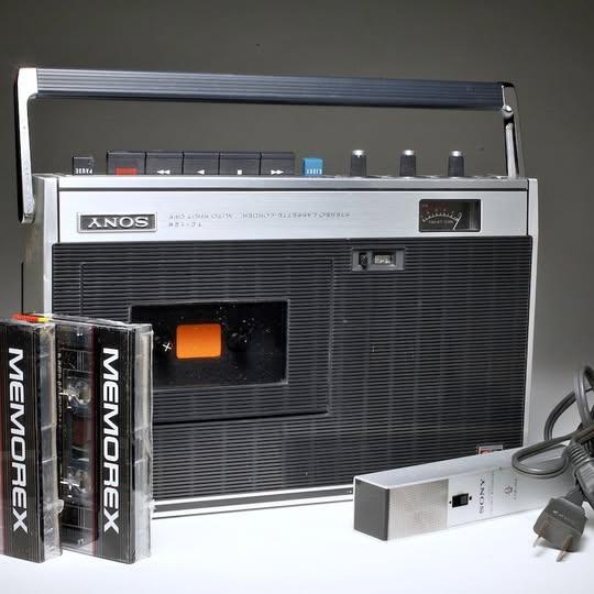 Sony TC 126 Potable Cassette Recorder/Player
