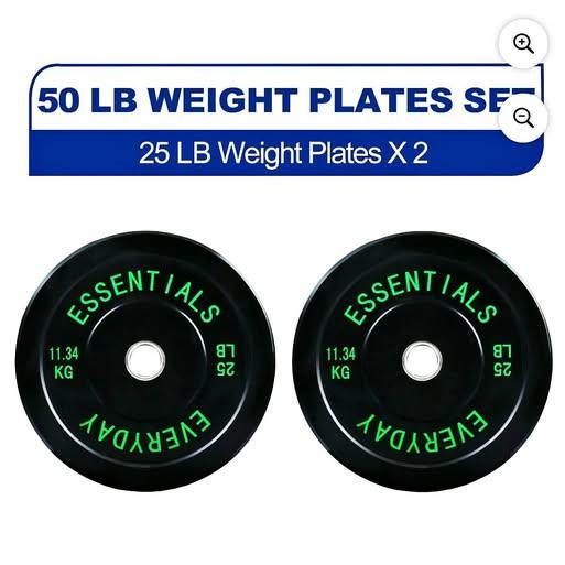 New 25 lb, 35, 45 lb, and 55 lb Weights for Barbell, Asking $0.90 Per Pound