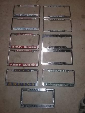 Metal License Plate Frames