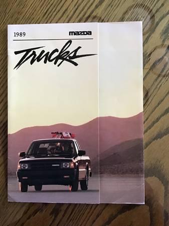 1989 Mazda B2200 Sales Brochure