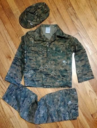 Children's Trooper Digital Marine Corps Fatigues Size 8 NEW