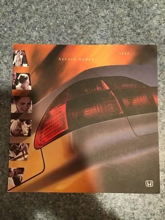 1998 Honda Accord Sales Brochure