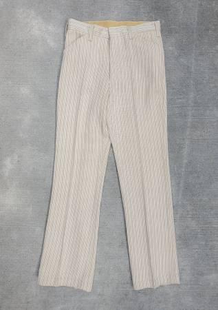 70s Polyester/cotton? Mild Flare Slacks