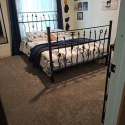 Queen Size Bed With Mattress