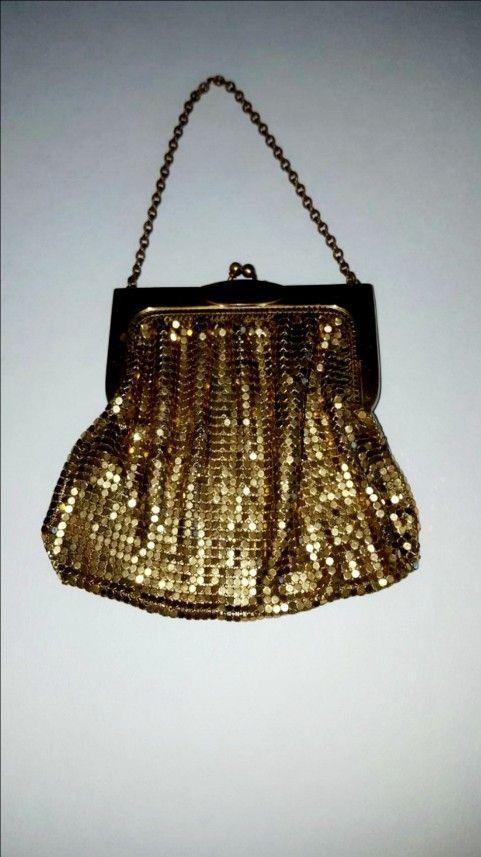 Vintage Whitings & Davis Chainmail Evening Bag