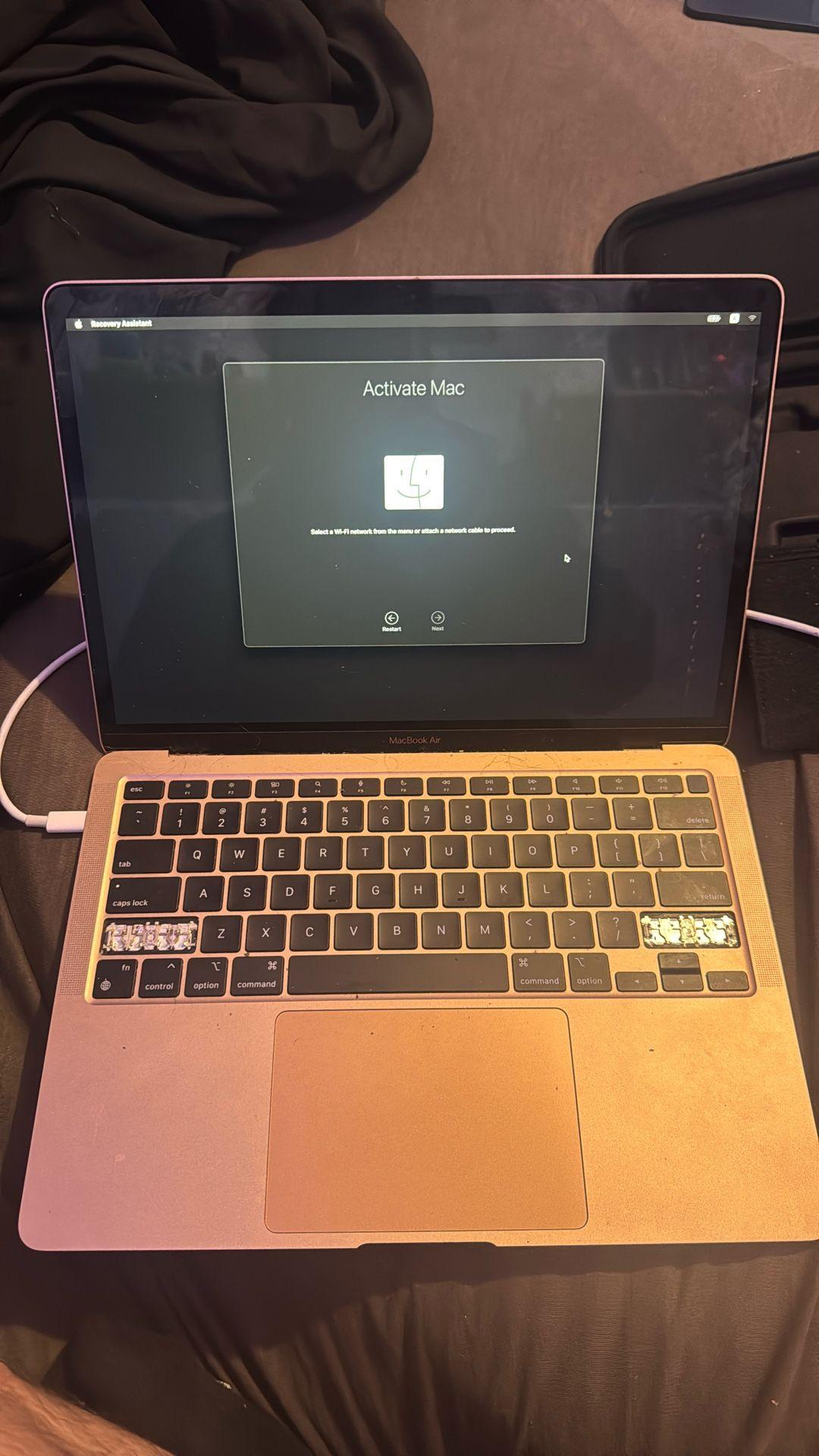Water Damaged MacBook Air M1
