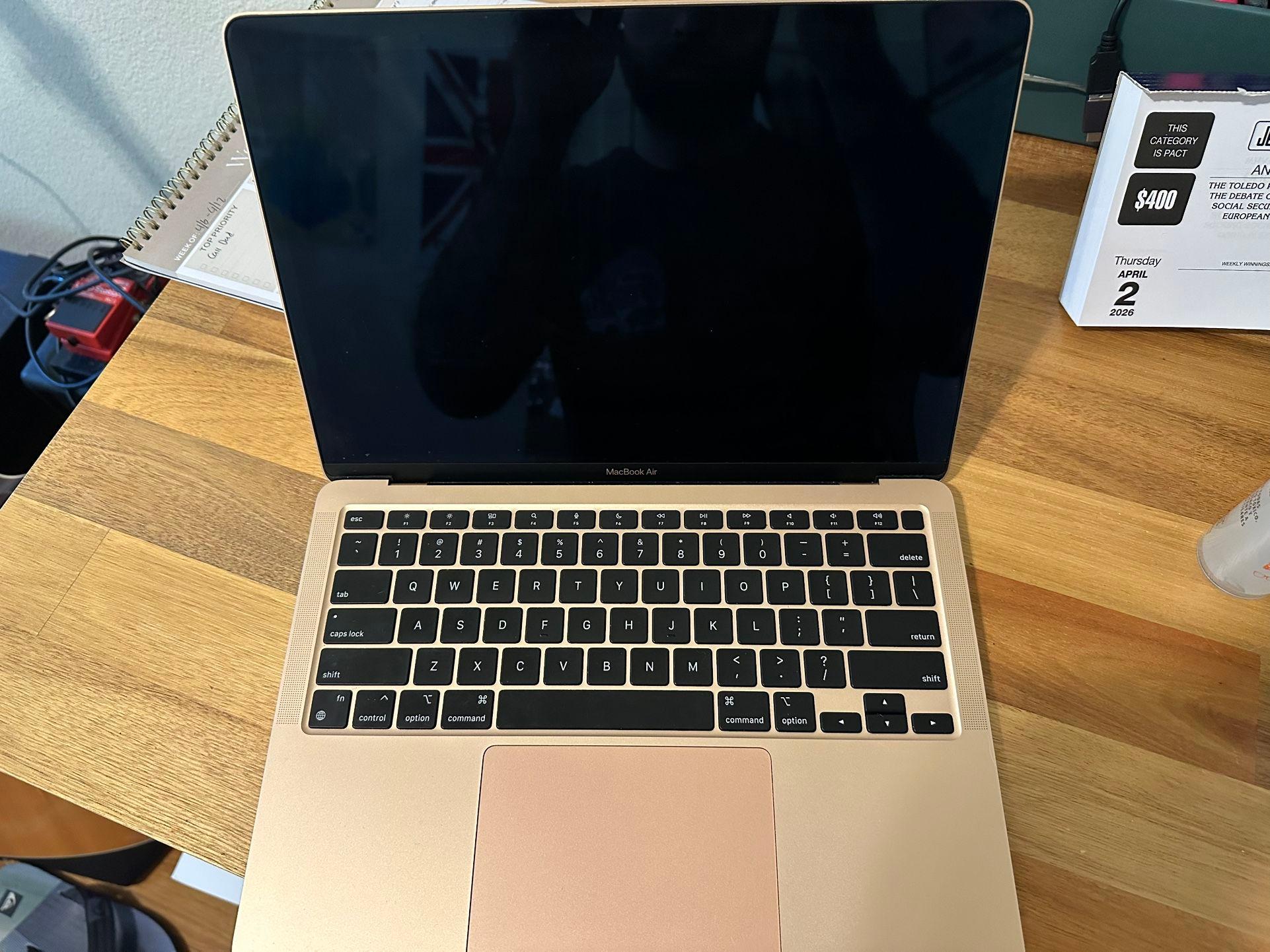 M1 MacBook Air Rose Gold 256GB 13”