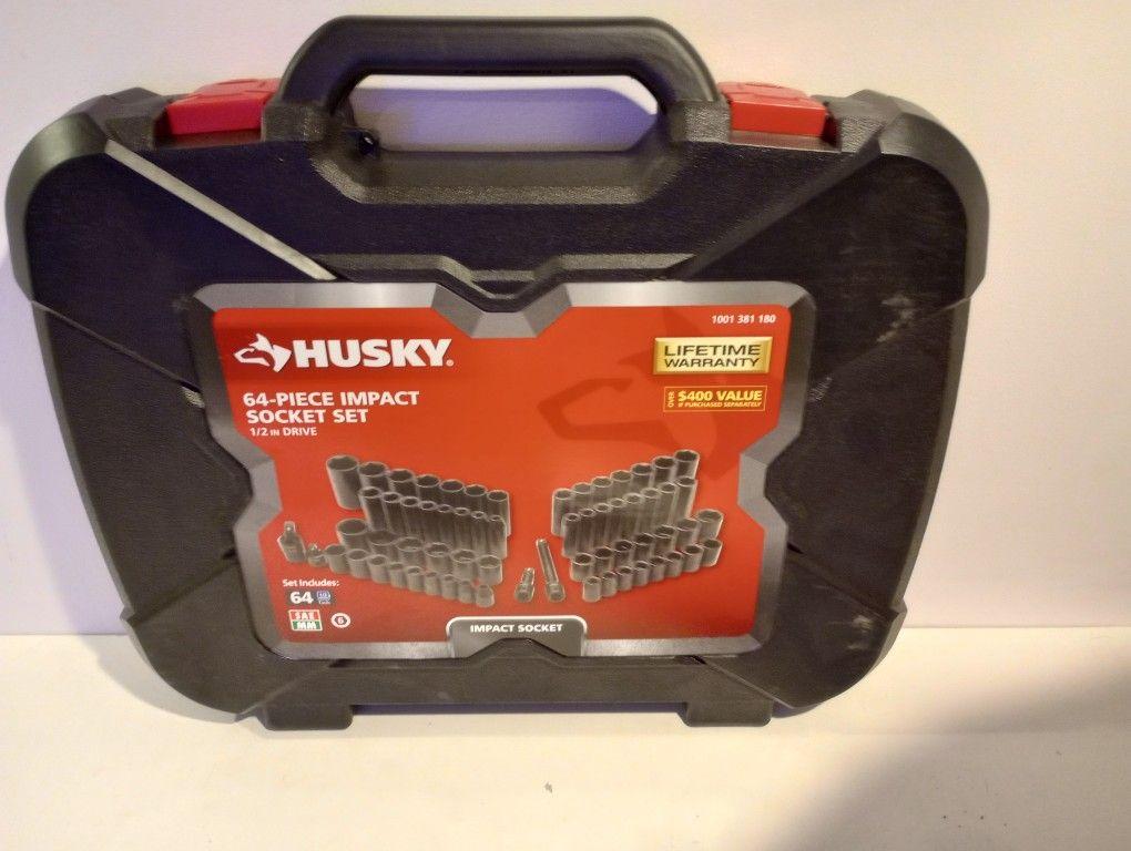Husky 84-Piece Impact Socket Set