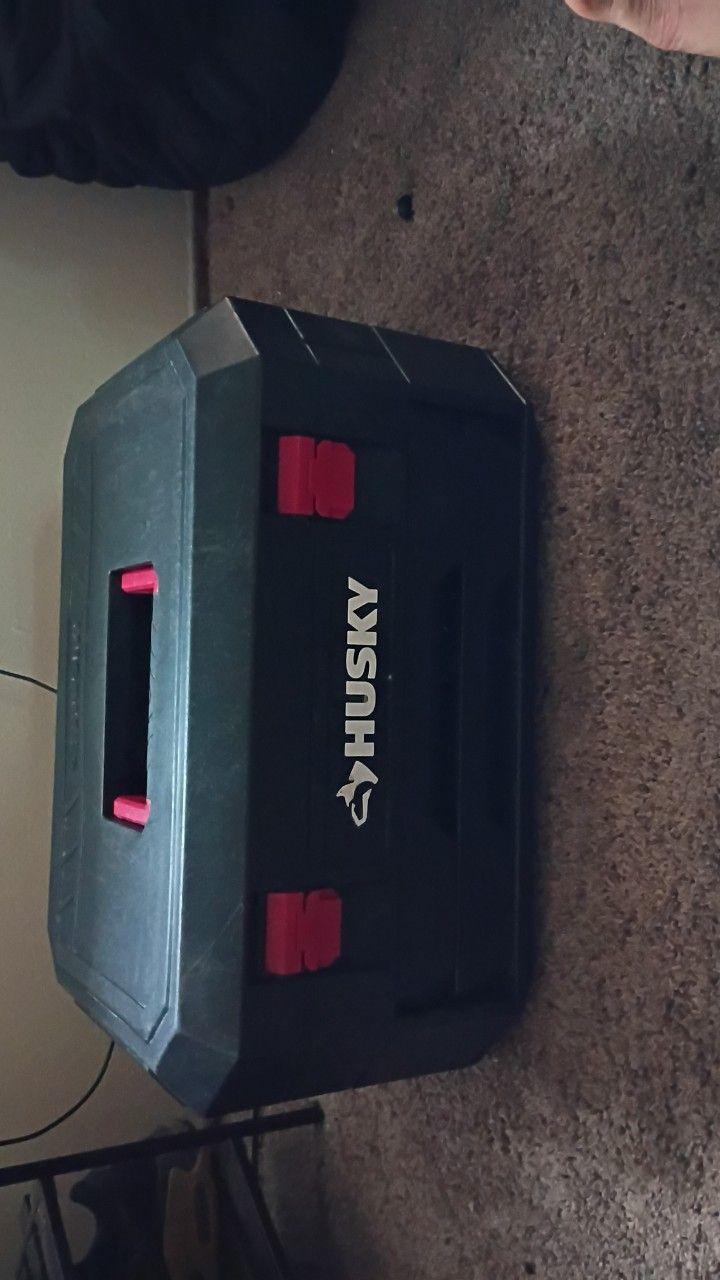 Husky Tools And Tool Box Set